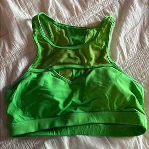 Green Women's Intimate Sports Bra
